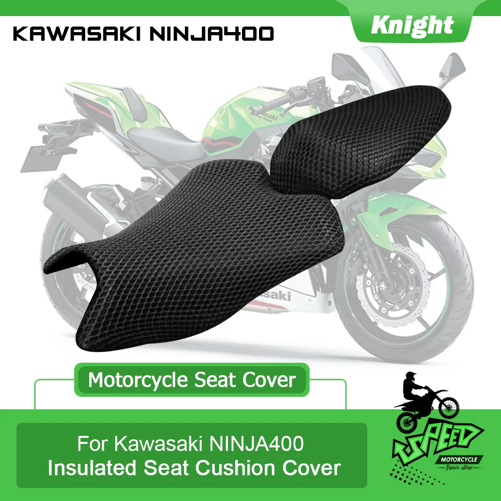 

Suitable for Kawasaki NINJA 400 Ninja400 motorcycle seat cover black sunscreen seat cover sports car heat insulation pad cover