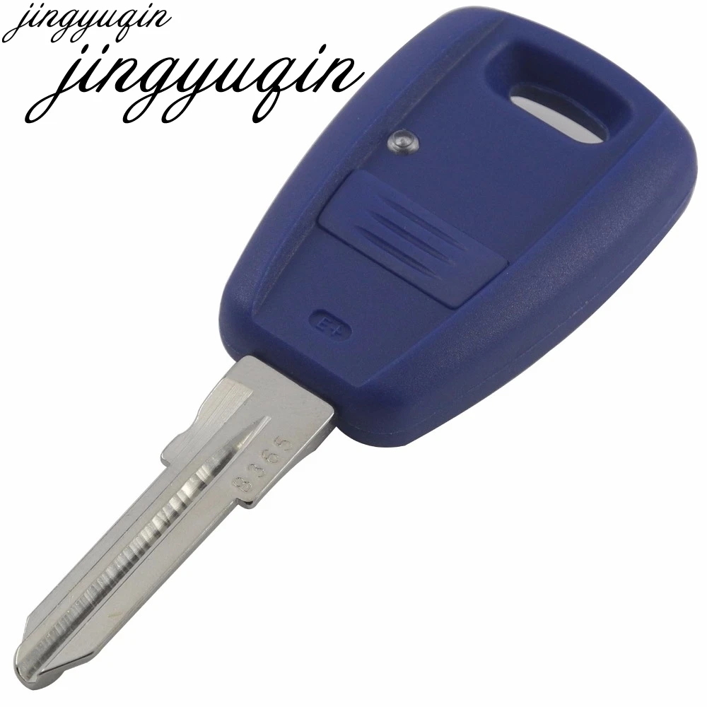 

Jingyuqin Car Styling Remote Key Shell Case Cover 1 Button For Fiat Punto Doblo Bravo Transponder Auto Key Shell