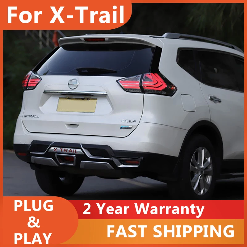 

Фары для Nissan X-Trail Задние фонари XTrail 2014-2016 X Trail Задние фонари Задние DRL Противотуманные фары Тормозные фонари заднего хода