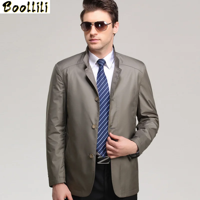 

Men Boollili Jacket 2023 Autumn Casual Mens Jackets Brand Clothing Thin Jacket Middle Age Jaqueta Masculina Plus Size 3XL