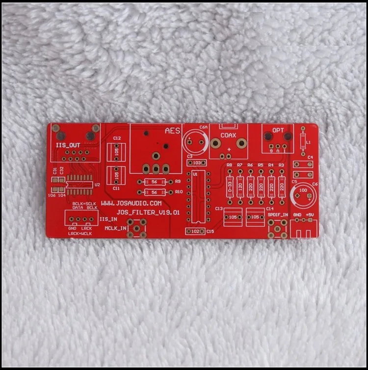 

Output Coaxial Plate PCB Empty Plate CD Buffer Coaxial Shaping DIY Empty Plate