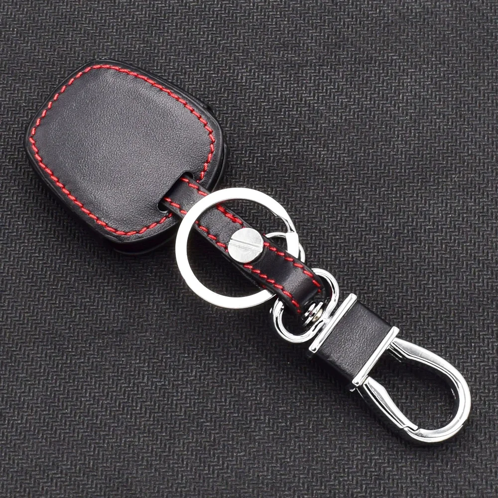 Leather Car Key Case For Lexus ES GX Toyota RAV4 Camry Highlander Corolla Prado Avensis Yaris Auris Remote Fobs Protector Cover