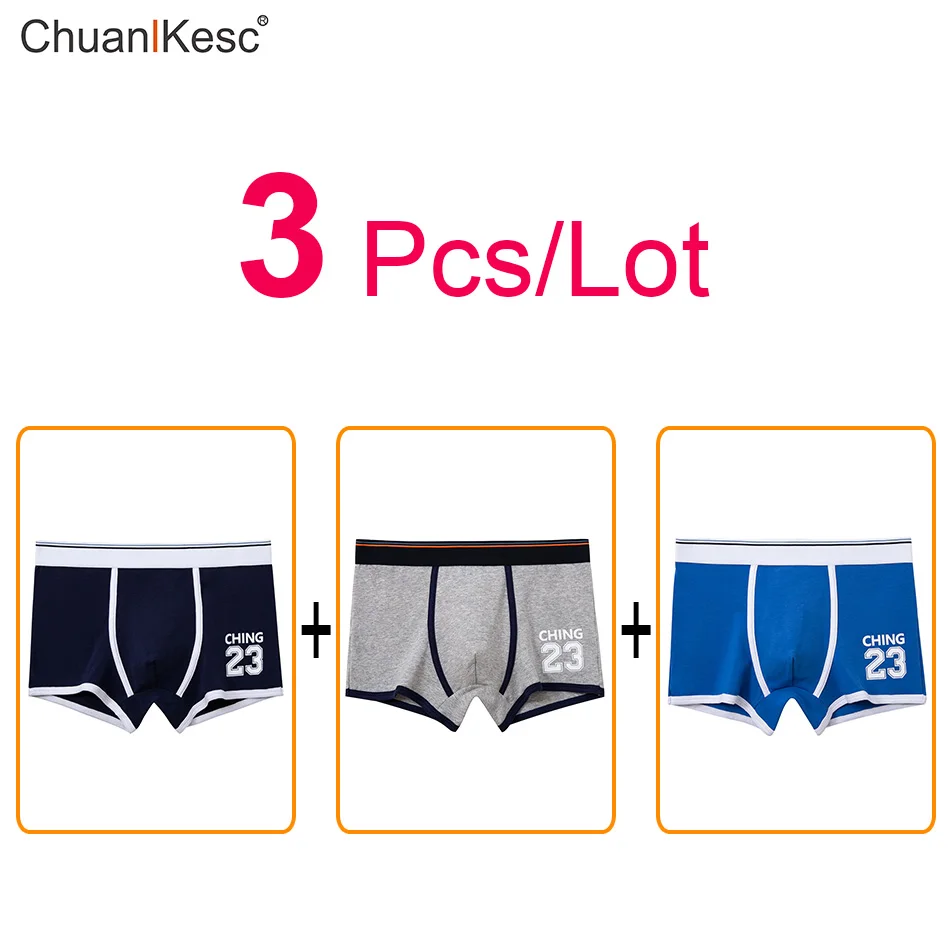 

Men's Underwear Fashion Sports Digital Pattern Boxer Pants Comfortable And Breathable Large Size High Quality Cotton Shorts 2Pcs