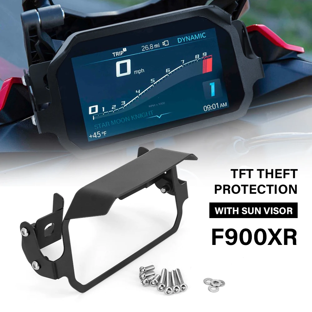 

For BMW F900XR F 900 XR 2020 2021 - Motorcycle Accessories Meter Frame TFT Theft Protection Screen Protector Instrument Guard