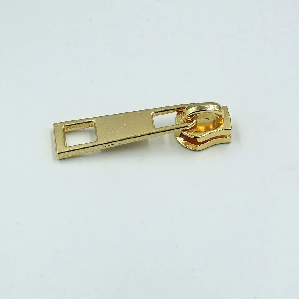 20pcs5#Golden brass zipper puller is used for clothing and home luggage metal zipper puller