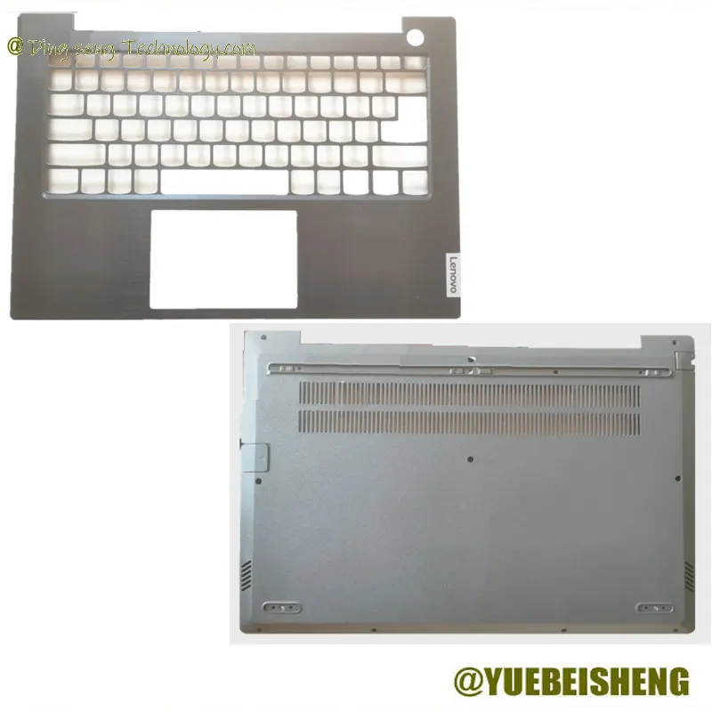 YUEBEISEHNG        New for Lenovo V340-14 V340-14IML V340-14IIL palmrest US keyboard bezel upper cover +Bottom case Bottom cover