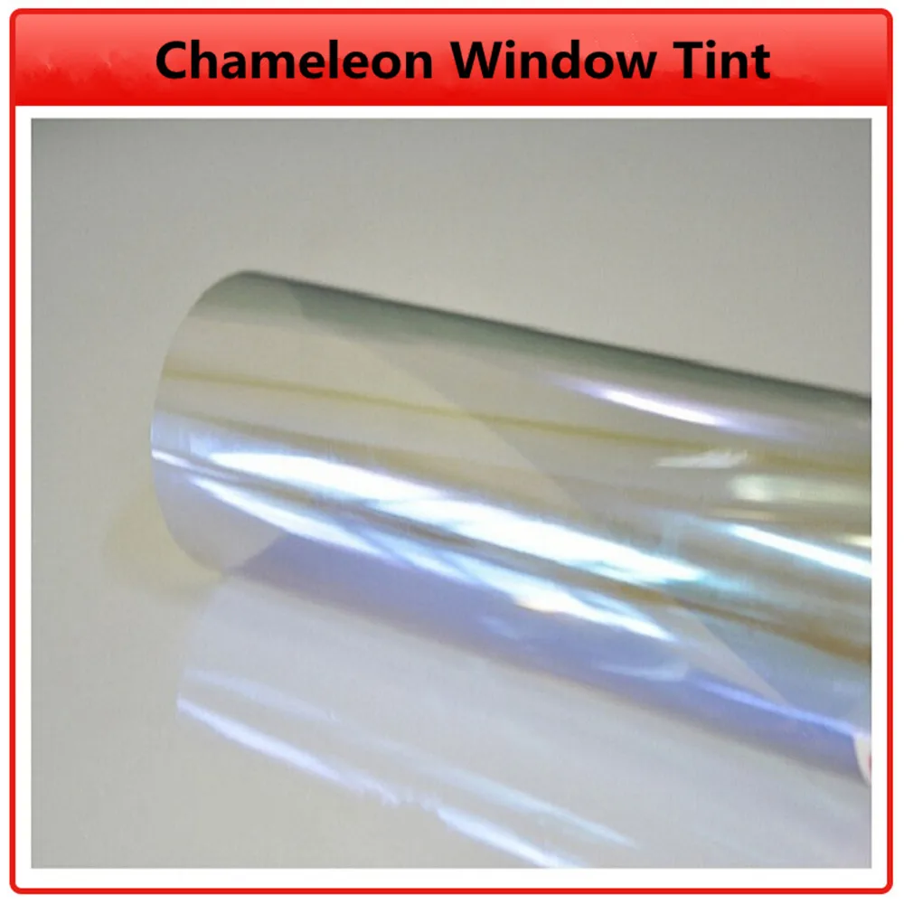 

Sunice 100cmx3m 80%VLT Car Chameleon Window Tint Film Rainbow Effect solar tint UV Rejection Home Office glass sticker car foils