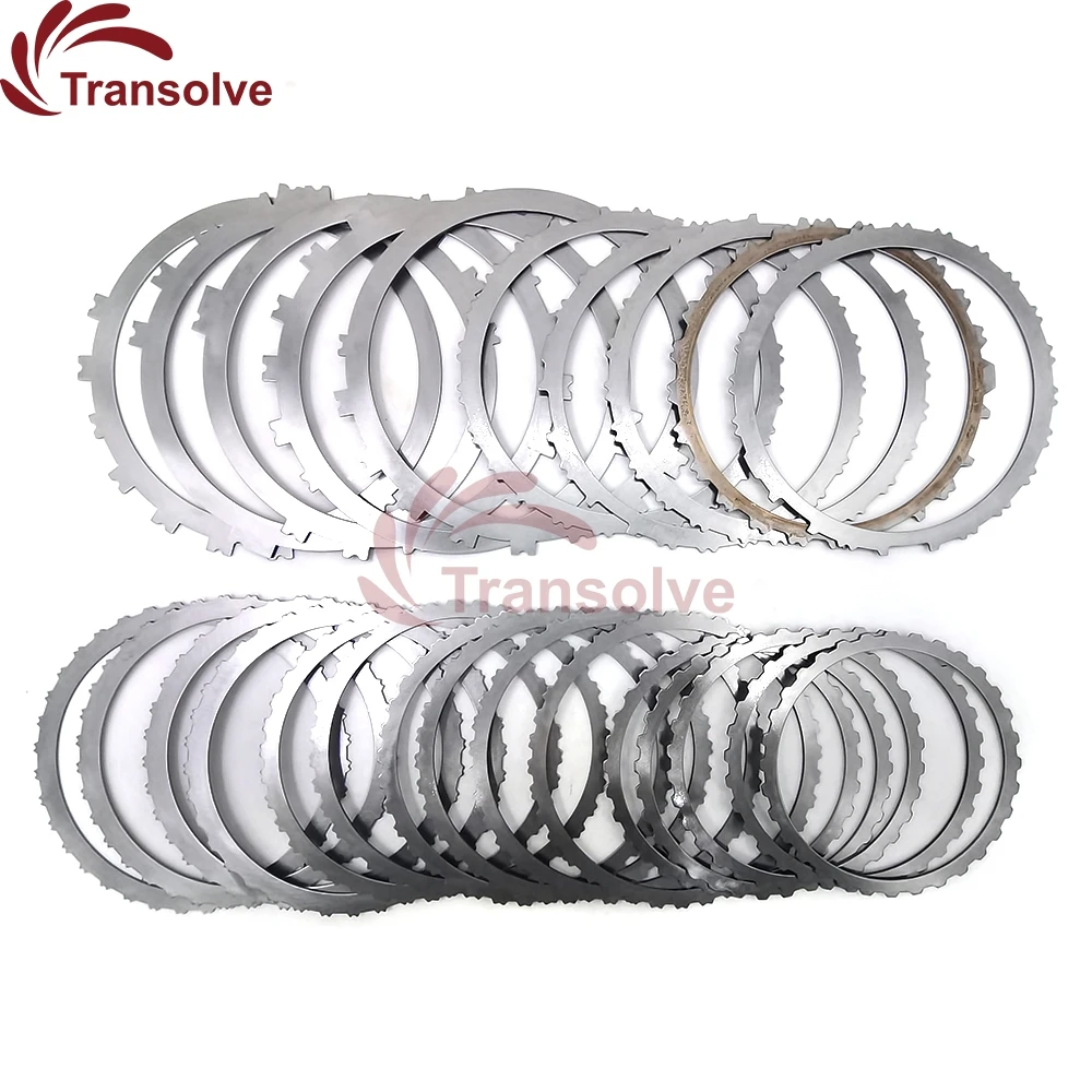 Auto Transmission Steel Kit Clutch Plates Fit For AA80E TOYOTA GS460/LS460 4.6L Car Accessories Transolve W208881A