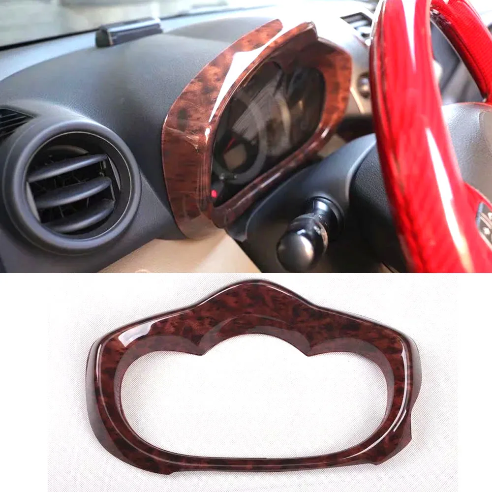 Car Dashboard Instrument Decoration Frame Trim Moldings For Toyota RAV4 2009-2012 Interior Auto Styling Accessory