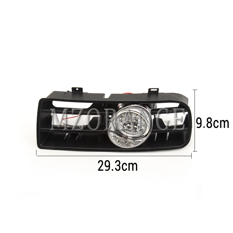 Fog Lights LED Fog Light Headlight for VW Golf 4 MK4 GTi TDI 1997-2006 LED DRL Driving Fog Lamp Racing Grill Turn Signal Lamp