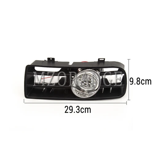 Imagen 2 del producto Luces antiniebla LED luz antiniebla para VW Golf 4 MK4 GTi TDI 1997-2006 LED DRL lámpara antiniebla de conducción lámpara de señal de giro de parrilla de carreras