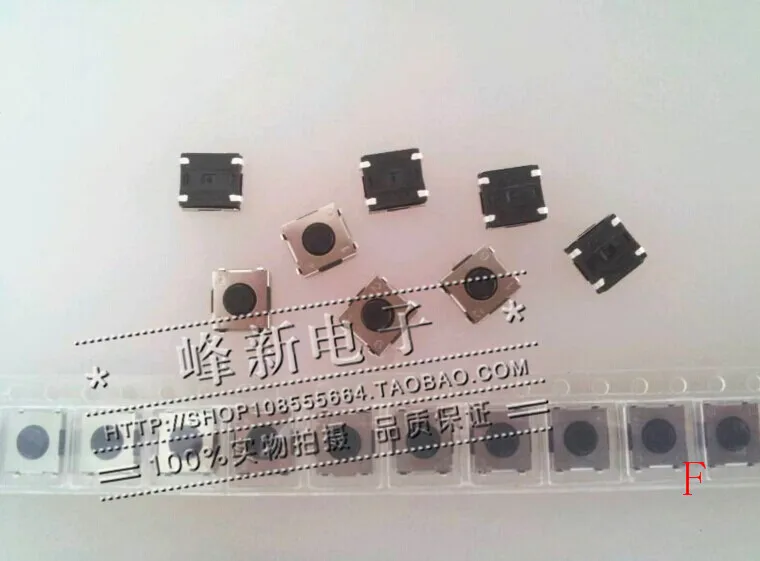 10Pcs Japan 6*6*2.5 foot patch 4 feet reset power supply light touch micro switch key switch