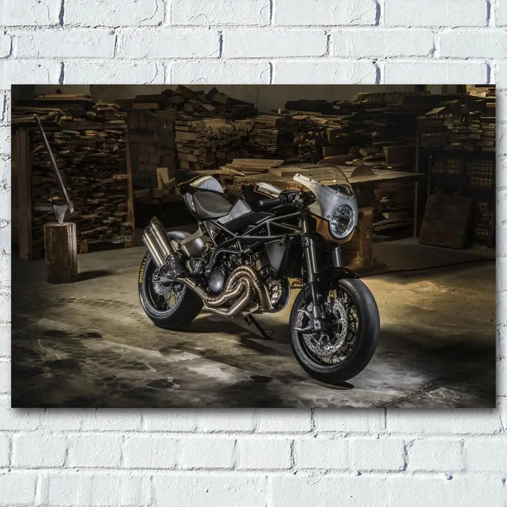 2018 Moto Morini Corsaro Ti22 superbike motorcycle motorbike Canvas Posters and Prints Wall Art Painting For Living Room Decor