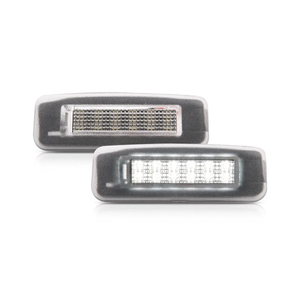 2 pezzi per Ford Focus MK1 1998-2005 lampada targa a LED bianca ad alta luminosità con luce targa