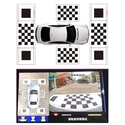 Automotive 360° panorama system debugging cloth,calibration cloth ，suitable for debugging and splicing of all 360° systems