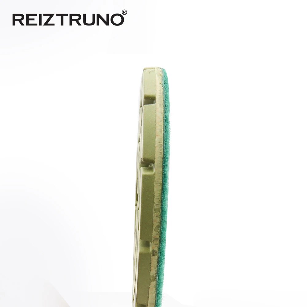 REIZTRUNO 3 pollici 4 pollici resina legame diamante pavimento lucidatura pad Tamponi Per lucidatura di Calcestruzzo per la lucidatura di Calcestruzzo e pietra