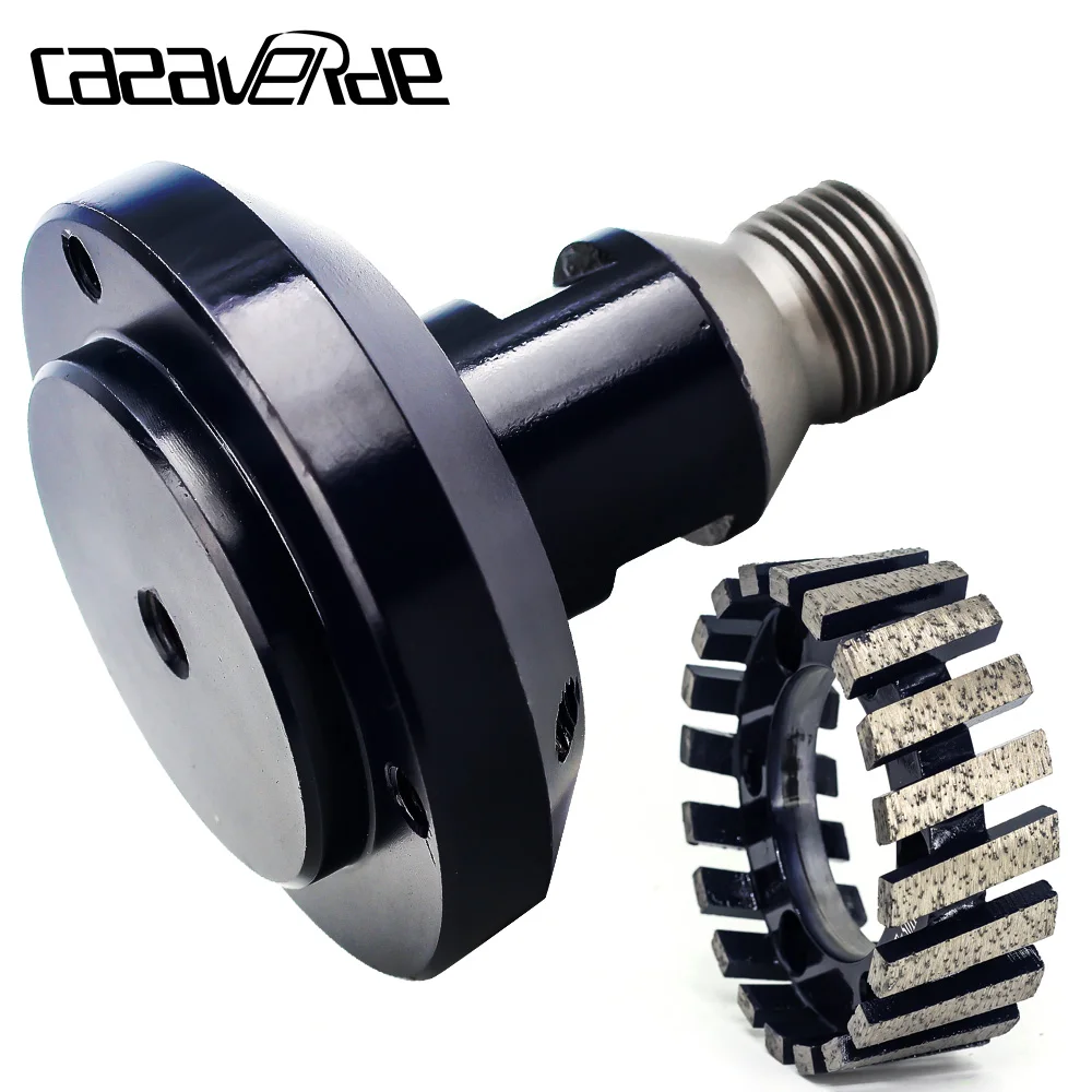 86mm CNC with arbor 1/2 Gas grinding Wheel For Router Machine Calibrating Wheel Stone Diamond Profiling Wheel