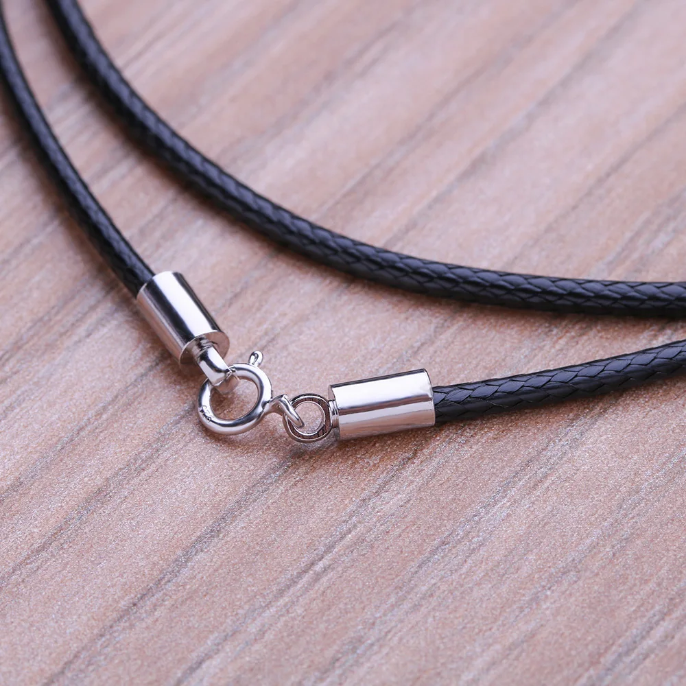 Women's 925 Sterling Silver Rope Chain Necklace