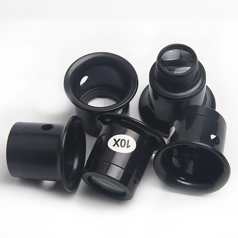 Monoculars Magnifier Magnifying Glass Watchmakers Loupe Lens Jeweler Watch Eye Len Repair Tool 3X/5X/10X /15X /20XX