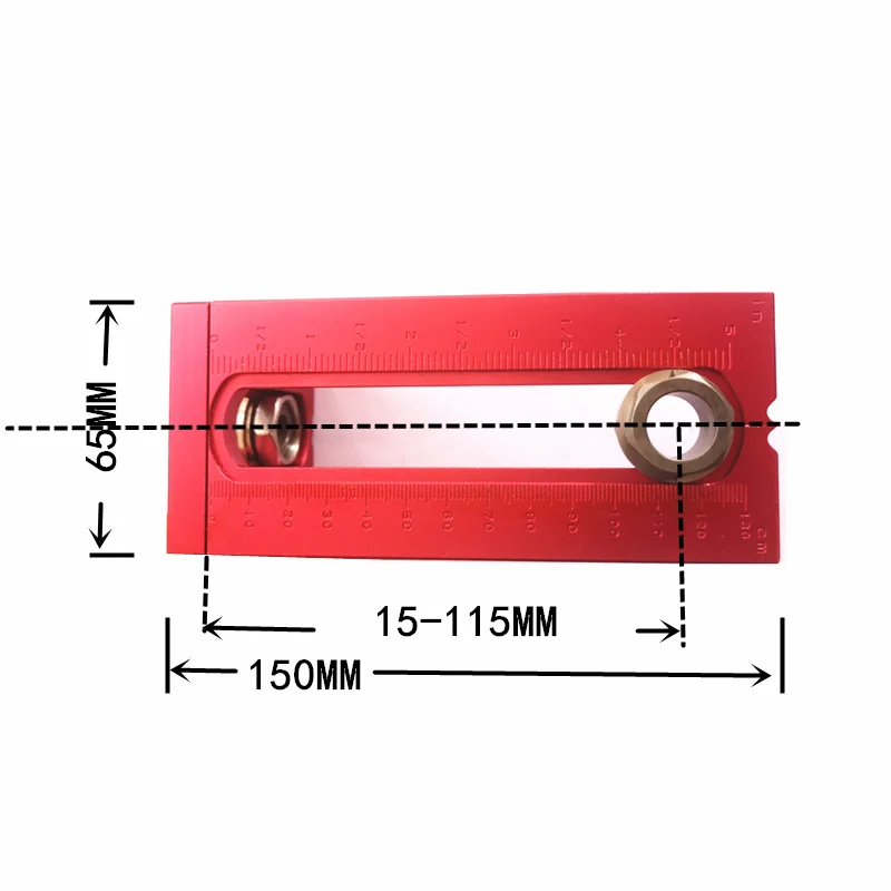 Screw hole punch Cross-recessed flat head screw hole punch Bed screw Woodworking tools