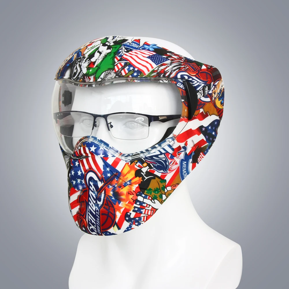 EnzoDate Face Shield Motorcycle Sports Utility Dirt Bike ATV Paintball Boating Sand Rails Snow Snowmobiling