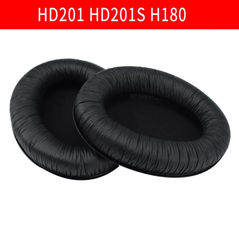 For Sennheiser HD201 HD201S HD180 HD206 Earmuffs Headband Protective Cover Sponge Ear Pad Headphone Accessories