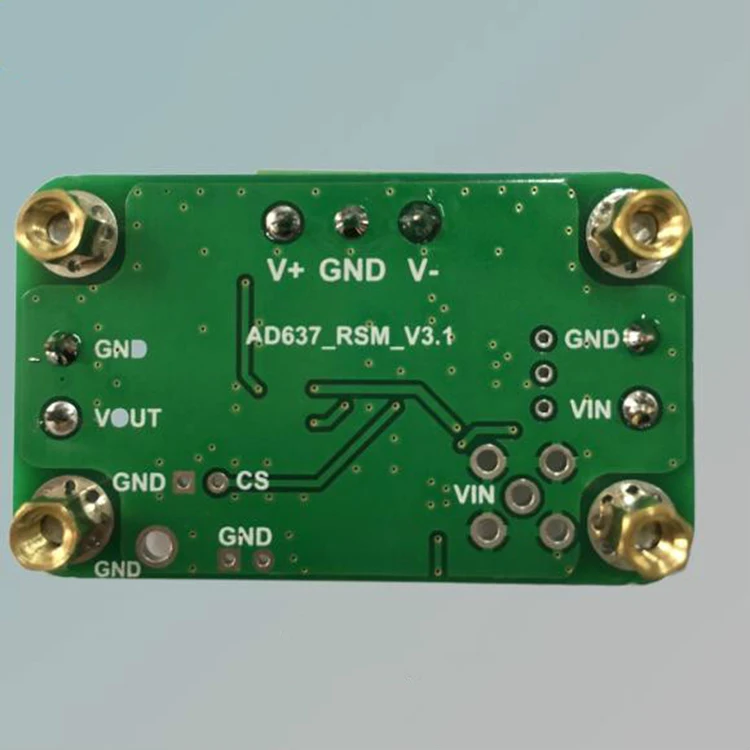 AD637 Module RMS Detection Module No Potentiometer Adjustment Accuracy Peak Detection (cycle)