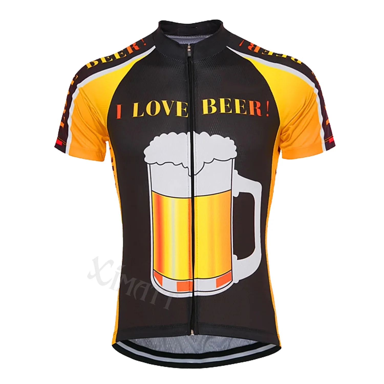 German Oktoberfest Commemorate Style Beer Men\'s Cycling Jersey Summer MTB Road Bike Quick Dry Moisture Wicking Sports Shirt