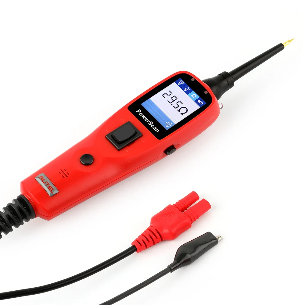 Autel PowerScan PS100 Auto Electrical Circuit AVO Meter Probe Kit 12V/24V Circuit Tester Automotive System Diagnostic Tool