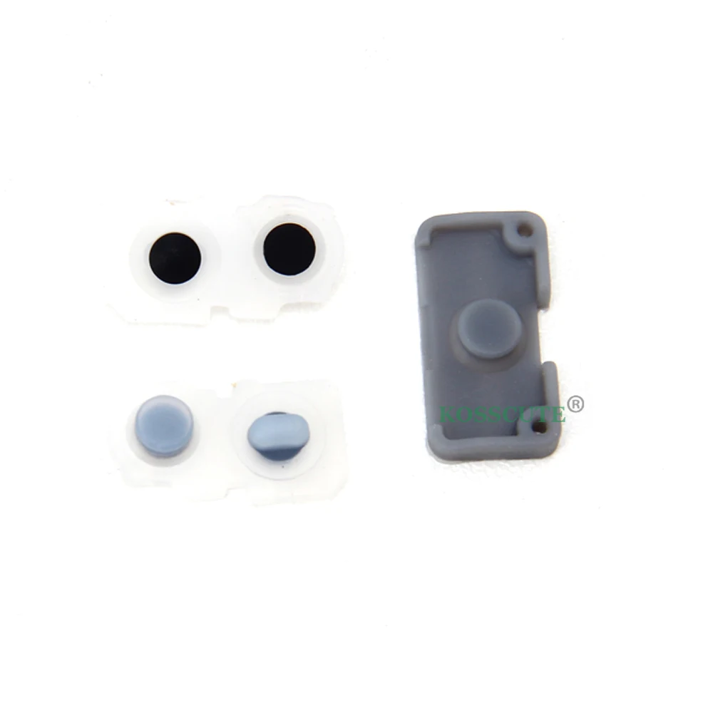 10 مجموعات لسوني بلاي ستيشن 5 PS5 تحكم موصل سيليكون أزرار لوحات مطاطية لعبة ps5 استبدال أجزاء