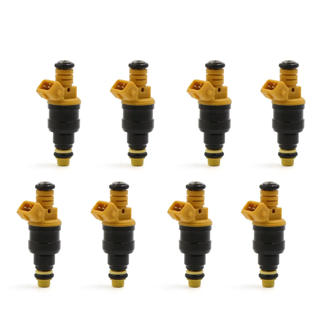 X AUTOHAUX Wholesale 8pcs 215cc 4 Holes CM5041 FJ713 0280150909 Fuel Injectors for Ford 4.6 5.0 5.4 5.8 0280150943 0280150556