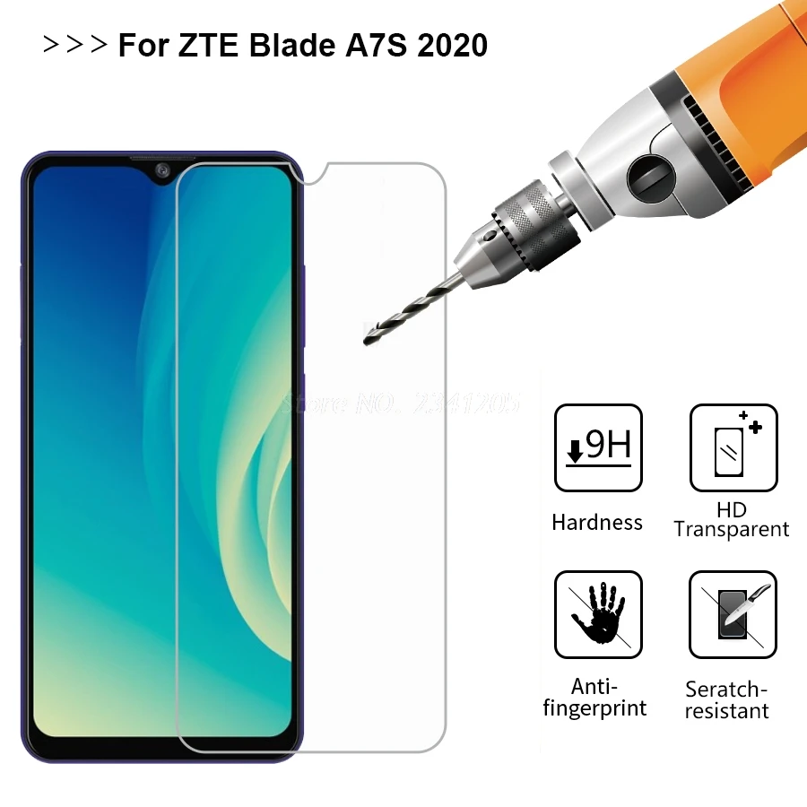 2-1 шт. стекло для ZTE Blade A7S 2020 A51 A71 L210 A3 A3Y A5 A7 11 Prime X1 5G стекла на ZTE Blade 20 V2020 защита экрана смартфона