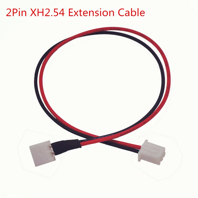 2Pin XH2.54 Fan Cable Graphics card 2Pin Male to 2Pin Female XH2.5 Reduce Fan Speed Noise Resistor Slow down/Extension Cable