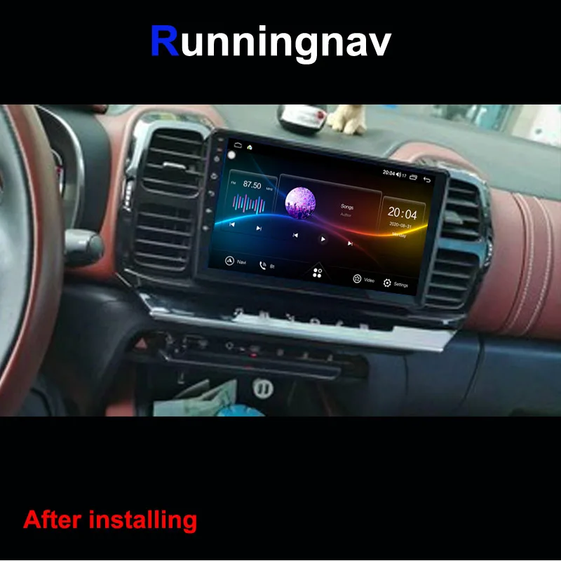 4G LTE Android Car Radio For Citroen C5 Aircross 2017 2018 2019 2020 2021 Multimedia Video Player Navigation GPS 2 DIN