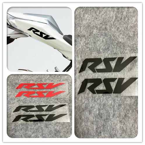 

Motorcycle Superbike Sticker Decal Pack Waterproof Body Shell Tank Pad Fairing Reflective Decals Stickers for Aprilia RSV LOGO