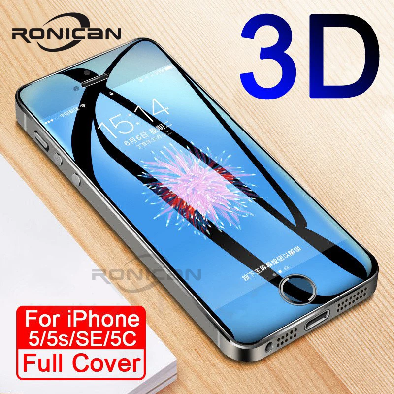 

9H Anti-Burst Protective Glass On The For iPhone 5S SE 5C 5 Tempered Screen Protector Glass For iPhone 5S SE 4 4S Film Case