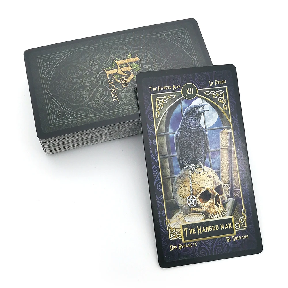 Familiars Tarot.English Tarot.Spanish Tarot.French.Tarot German Tarot.Oracle Divination.Fate Divination Game.Game Deck.