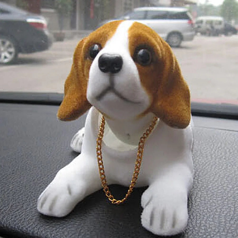 

Head Dashboard Shaking Dog Decorations Sanimal Figures Bobblehead Figurines Dancing Car Puppy Cake Twerking Nodding