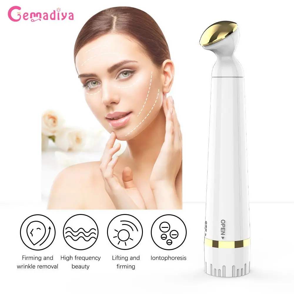 

Mini Electric Eye Massager Vibration Anti-Ageing Wrinkle Dark Circle Pen Removal Rejuvenation Beauty Massage Stick