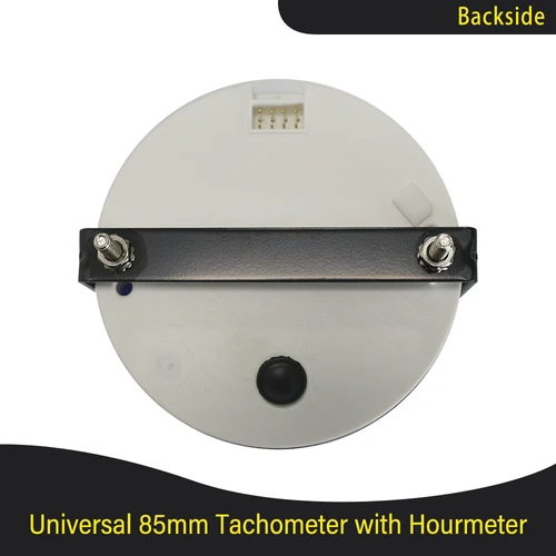 Imagen 2 del producto Tacómetro marino Universal impermeable para barco y coche, 85mm, con contador de horas, 3K, 4K, 6K, 7K, 8KRPM, 9-32V y retroiluminación roja