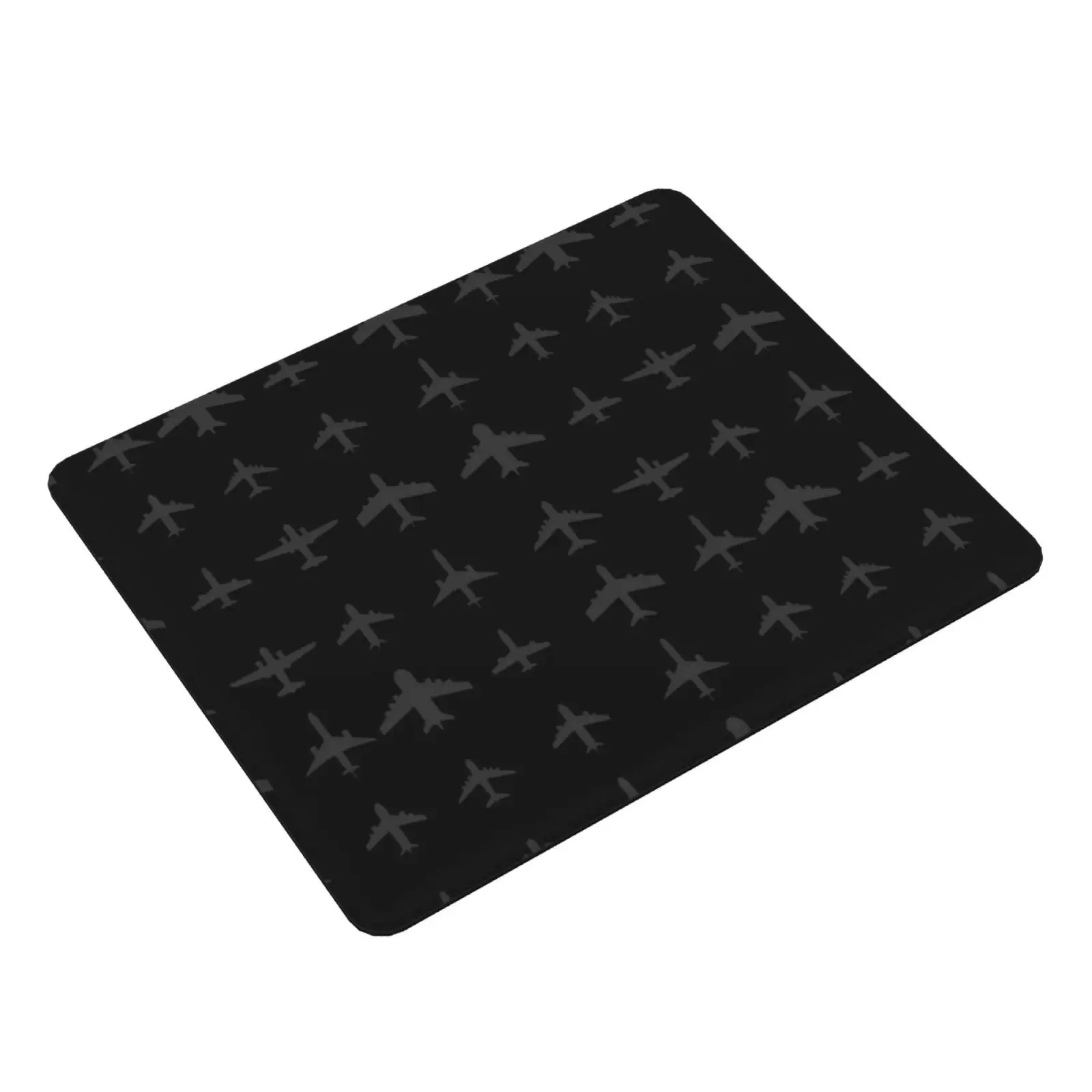 Airplanes Dark Pattern Design Mouse Pad DIY Print Cushion Burningrabbit Airplane Plane Planes Pattern Patterns