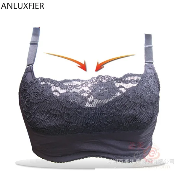 X9063  Mastectomy Bra Shoulder Strap Silicone Artificial Breast Breast Bra Without Steel Ring  Lingerie Women Bra