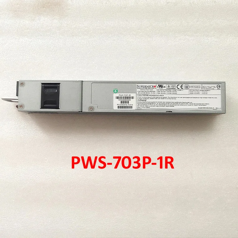 

Original Power Supply PWS-703P-1R 700W/750W 1U Redundant PSU Server Switching Power Supply