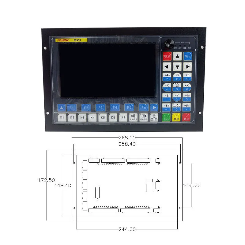 The Updated DDCS EXPERT 3/4/5 Axis Cnc Offline Controller M350 Supports Tool Magazine/atc Stepping Drive Instead Of Ddcsv3.1