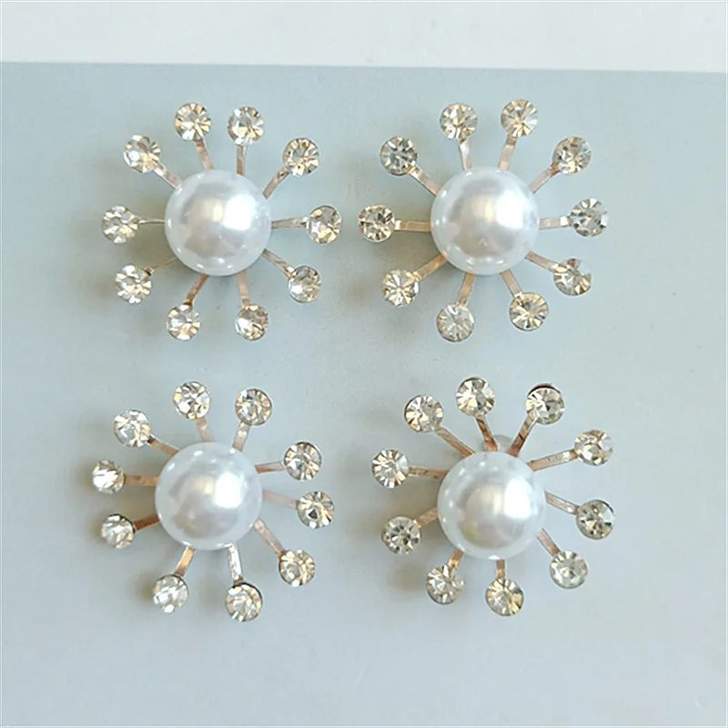 20pcs/lot 23*23mm cute Magnolia flower DIY mobile beauty Hair Decoration accessories apparel accessories Jewelry Accessories