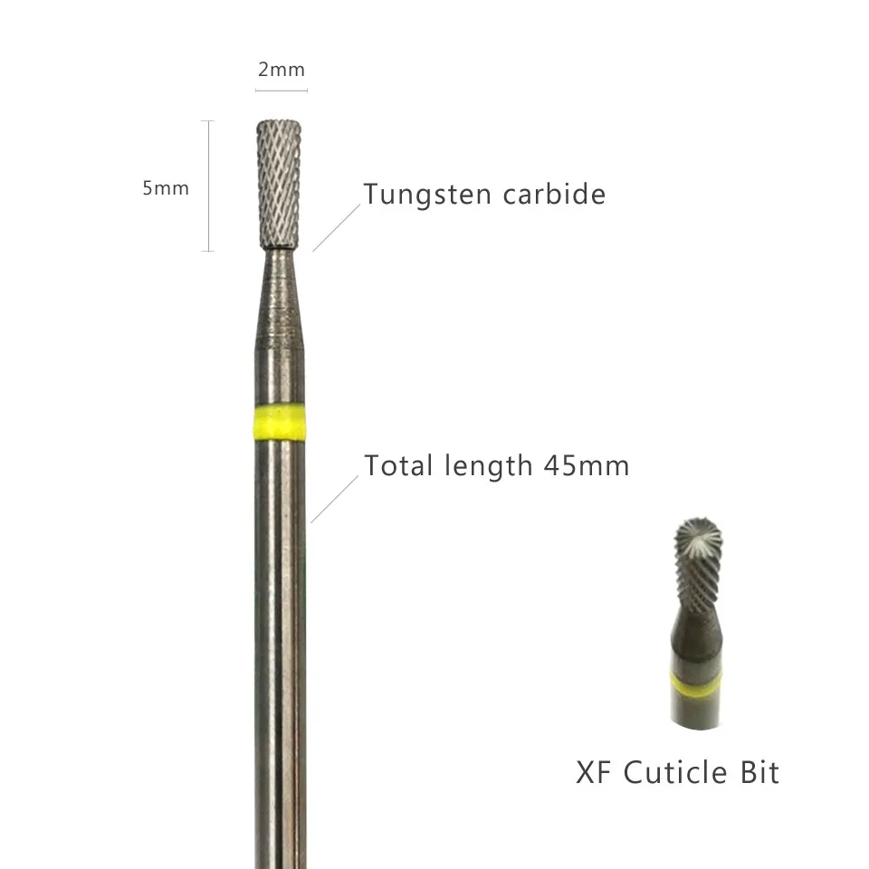 HYTOOS XF Carbide Nail Drill Bits 3/32