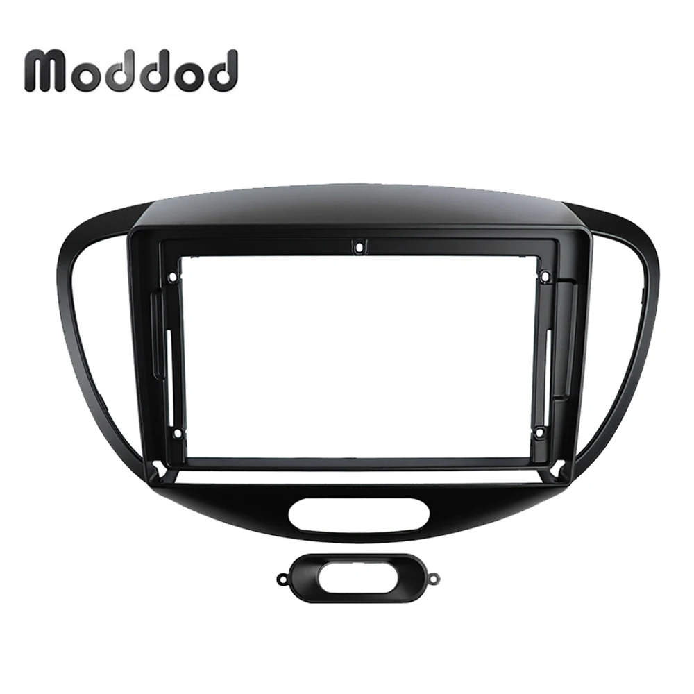 

2 Din Car Radio Fascia 9 INCH for HYUNDAI I-10 2008-2012 Stereo GPS DVD Player Refitting Frame Bezel Install Surround Trim Panel