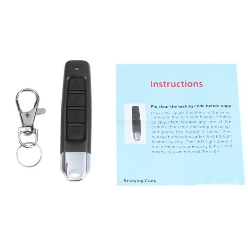 43hz Remote Control Garage Gate Door Opener Remote Control Duplicator Clone Cloning Code Car Key