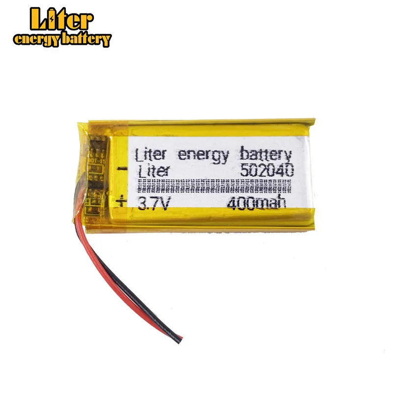 5 batteries au Lithium polymère 482040 502040 3.7v 400mah, avec tableau pour Mp3 Mp4 Gps produit numérique