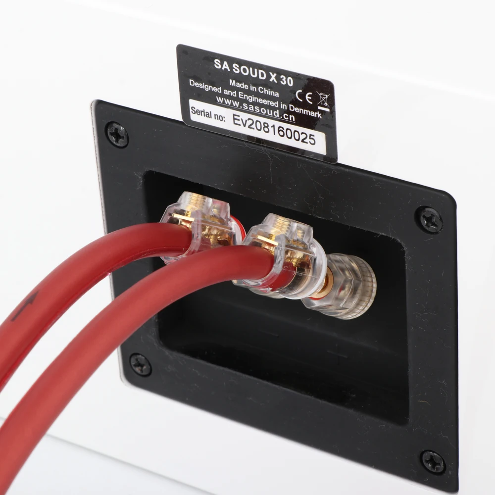 وصلة موزة صوتية لكابل السماعة ، موصل BFA ، غطاء شفاف ، غير لحام مجهز ، 8 + ، 4 من من من من من نوع BFA